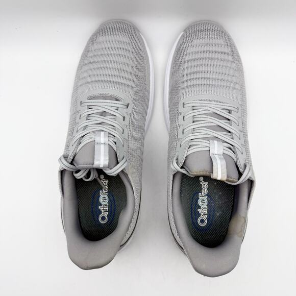 OrthoFeet Womens Kita Hands-Free Sneakers US 8 XW EU 38.5 Gray Athletic GUC - Picture 10 of 14